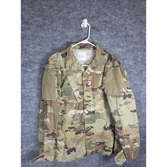 US Army ACU OCP Jacket Coat Womens 33 Long Camo Combat NSN 8415-01-623-3301 - Picture 1 of 8